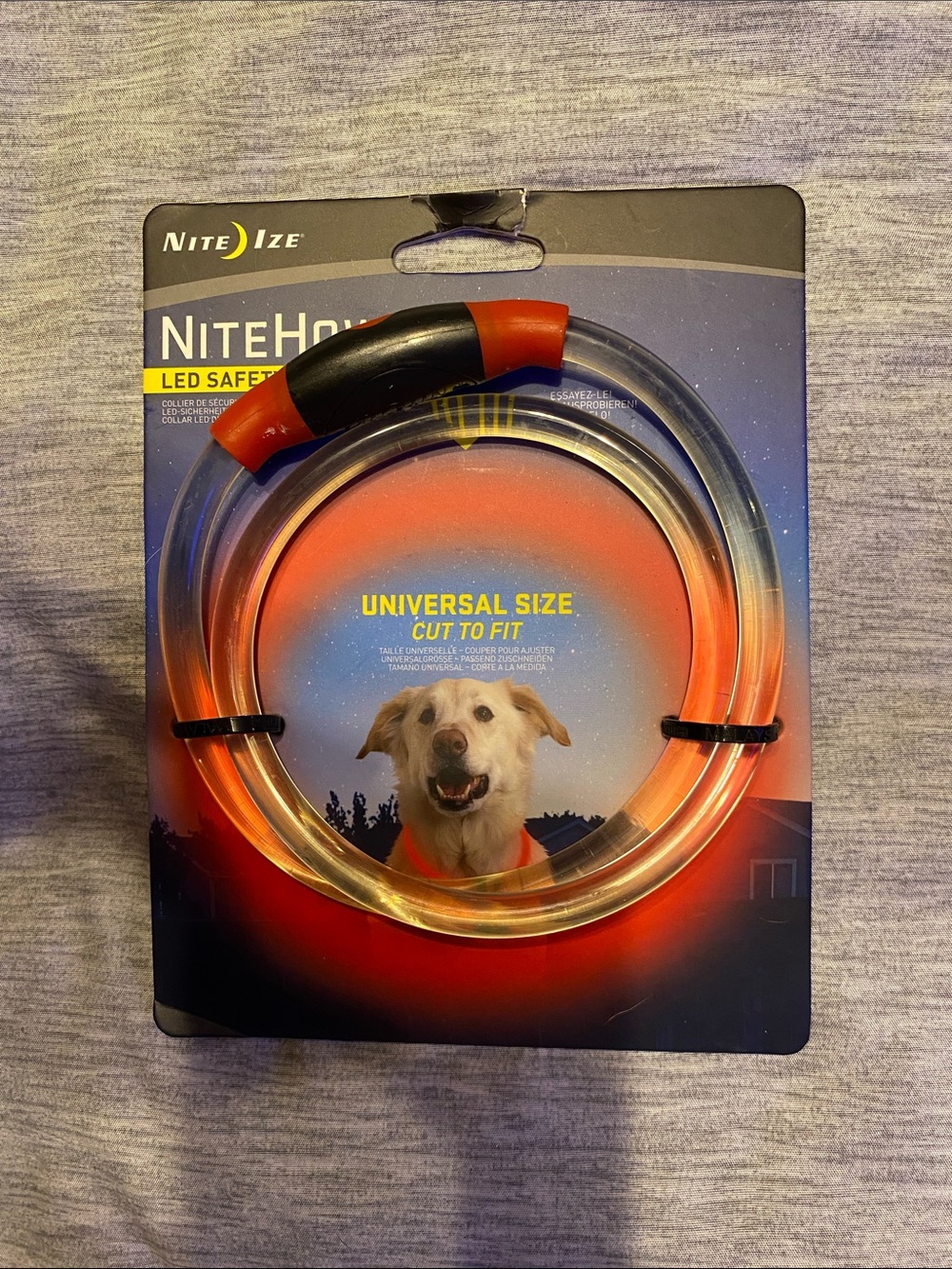 Nite Ize NiteHowl LED Safety Necklace in Red Universal Size NEW